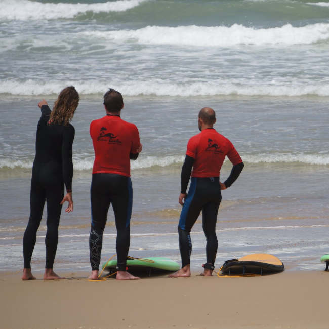 Hébergement du surfcamp maison